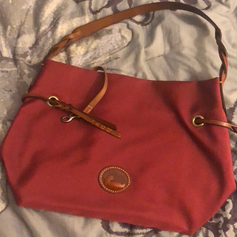 Authentic Burgundy Dooney & Bourke purse